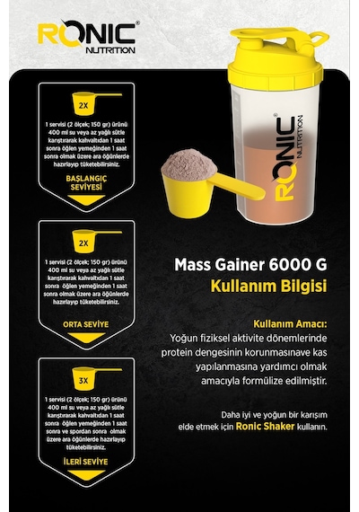 Gainer Ultimate 6000 G Karbonhidrat Tozu