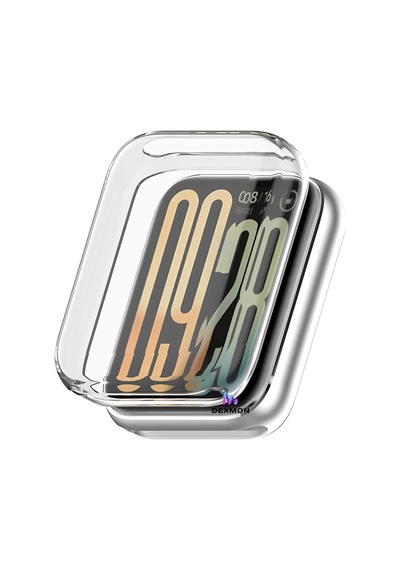 Xiaomi Smart Band 9 Pro Uyumlu Şeffaf Silikon Kasa Ekran Koruyucu