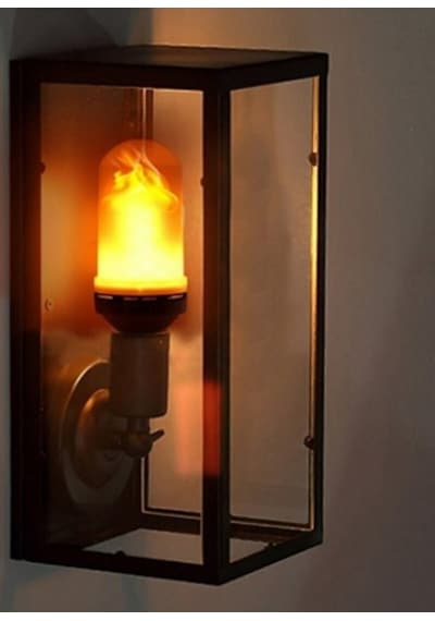 2 Adet Cata Ct 4059 Led Alev Ampul 5w Amber E27 Duy