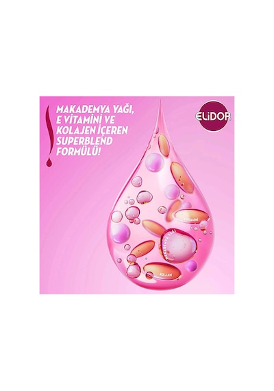 3 Adet Elidor Güçlü Parlak Şampuan 400 Ml + Saç Bakım Kremi 200 Ml