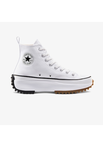Converse Run Star Hike Platform Unisex Beyaz Sneaker Düz 166799c Beyaz