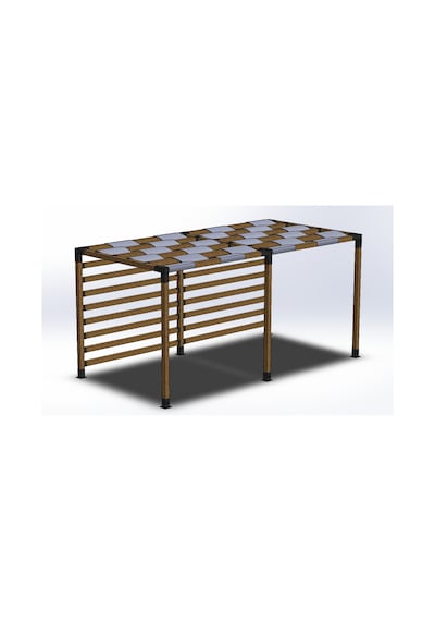 Pergule Pergola Kamelya Montaj Aparatı Orta