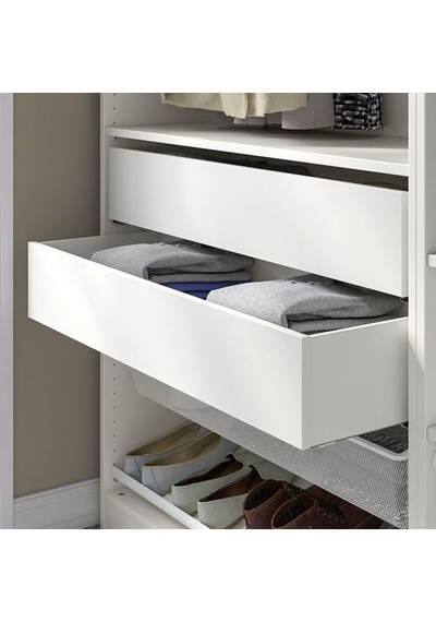 Ikea Komplement Çekmece, Beyaz, 100x35 Cm