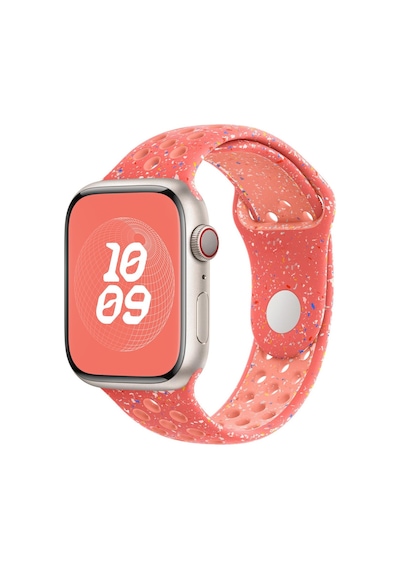 Microsonic  Apple Uyumlu  Watch  Series 6 44mm Kordon Flame Sport Band