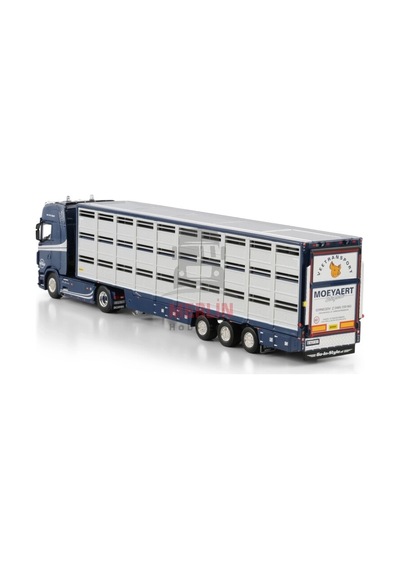 1/50 Moeyaert Scanıa S Hıghlıne Cs20h 4x2 Lıve Stock Traıler - 3 Axle