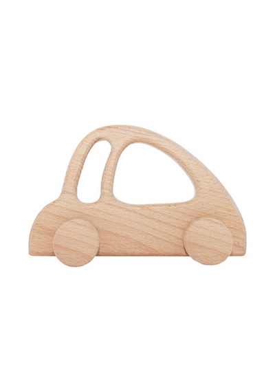 Cwwtoys Minik Tostos Boyasız Ahşap Oyuncak, Masif Kayın, 18 Ay+