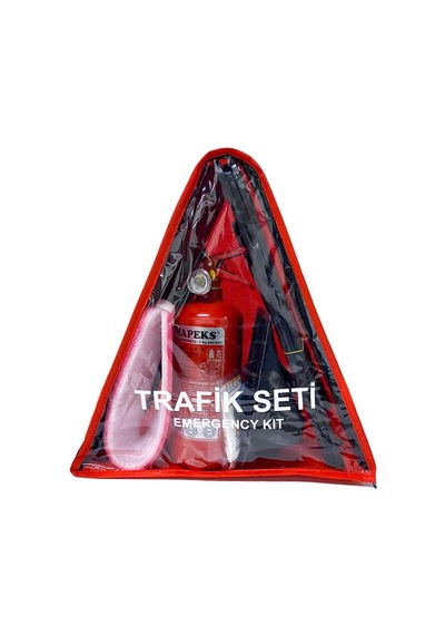 Üçgen Trafik Ve İlk Yardım Seti Ekonomik