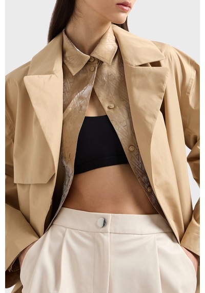 Armani Exchange Bayan Trençkot Xw001176 Af12806 U6218 Bej Bej