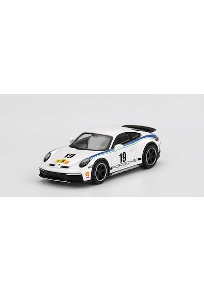 Mini Gt 1/64 Porsche 911 Dakar Rally 1974 Mgt01009 Blister Paket Beyaz