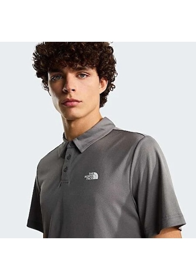 The North Face Tanken Erkek Polo T-shirt Nf0a2waz0uz1 Gri