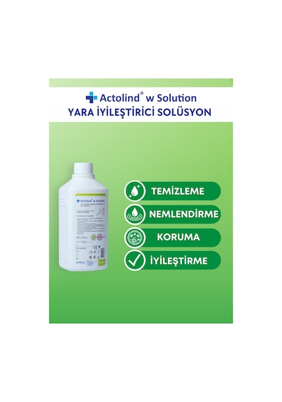 Actolind W Solutıon Yara Solüsyonu 500ML