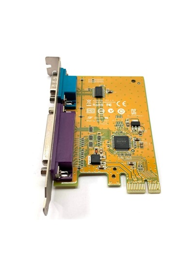 Sunıx Mıo6469a Pcı Express Rs232 Seri Ve Paralel Lpt Port Kartı