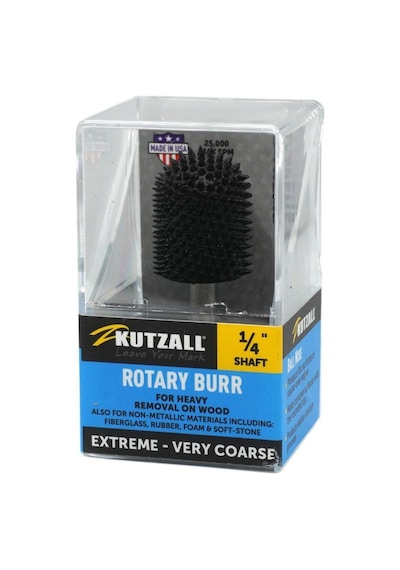 Kutzall Bnx-34-C Ekstra Kalın Diş Oval Başlı Törpü 6.3 Mm Sap