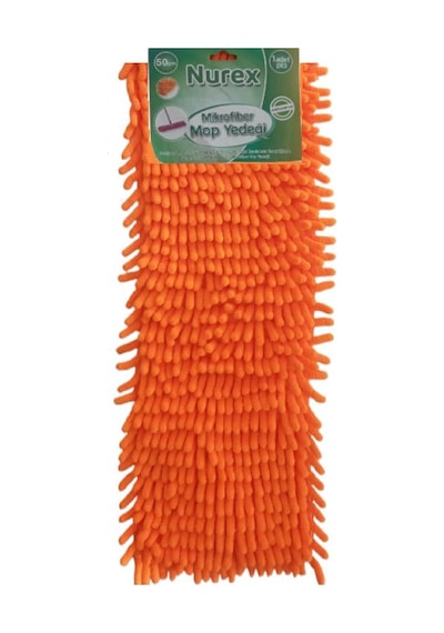 Nurex Makarna Mop Ucu Mikrofiber Paspas Yedeği 50 Cm