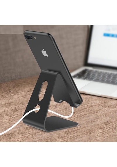 Metal Telefon Tablet Stand Masaüstü Ayarlanabilir Dock Standı