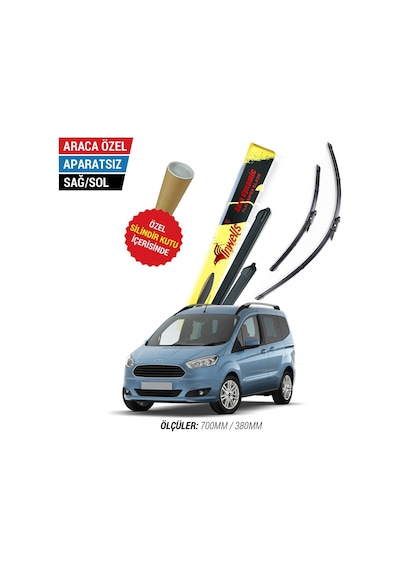 Ford Courier İnwells Muz Silecek Takımı (2014-2023)