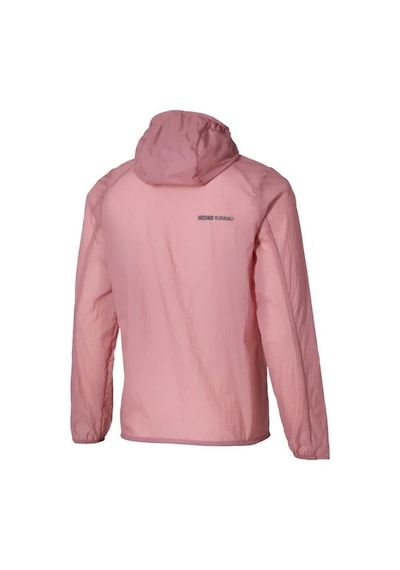 Mizuno Tech Light Hodded Jacket Kadın Yağmurluk Pembe Çok Renkli