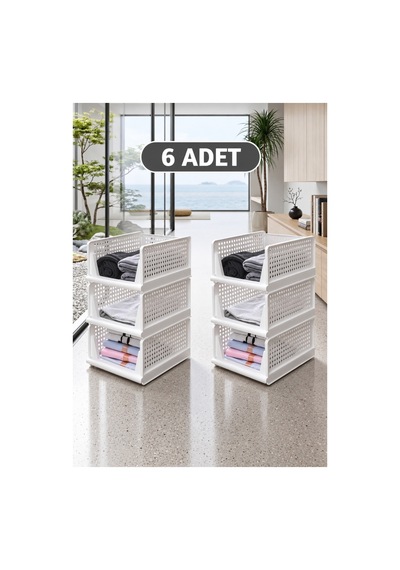 Stella 6 Adet Çok Amaçlı Kayar Raf Fonksiyonel Kıyafet Ev Aksesuarı Düzenleyici Hareketli Raf Organizer Dolap İçi Düzenleyici Beyaz Beyaz 6 Adet Stella 6 Adet Çok Amaçlı Kayar Raf Fonksiyonel Kıyafet Ev Aksesuarı Düzenleyici Hareketli Raf Organizer Dolap İçi Düzenleyici Beyaz Beyaz 6 Adet