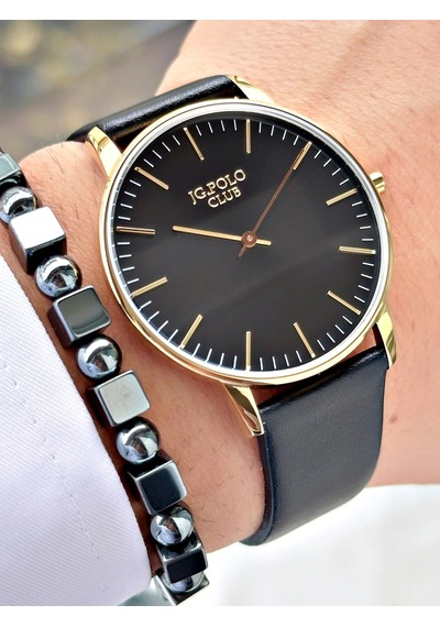 Jg. Polo Clup Jpc.0725 Erkek Kol Saati Altın