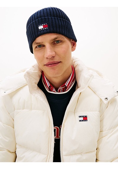 Tommy Hilfiger Erkek Marka Logolu Günlük Kullanıma Uygun Lacivert Bere Am0am13669 C1g