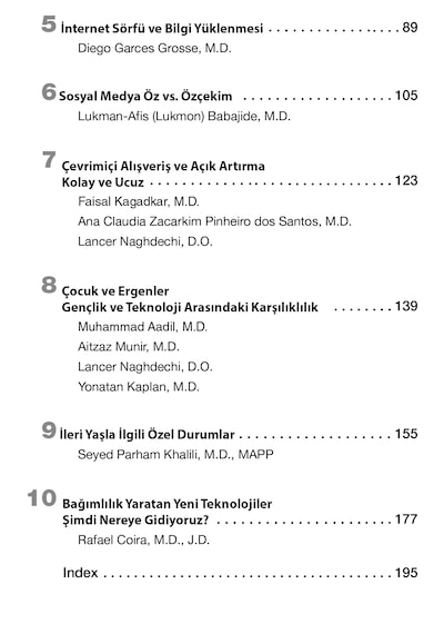 Teknolojik Bağımlılıklar Apa Yayını