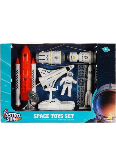 Astro Sun Uzay İstasyonu Oyun Seti - Turuncu Standart