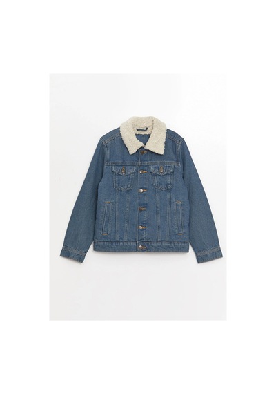 LC Waikiki Erkek Cocuk Jean Ceket - W46450z4 Dark Rodeo