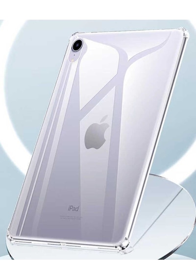 Apple Uyumlu iPad Mini 2021 6.nesil Şeffaf Kılıf Tablet Nitro Anti Shock Silikon Koruyucu Kapak Kılıf