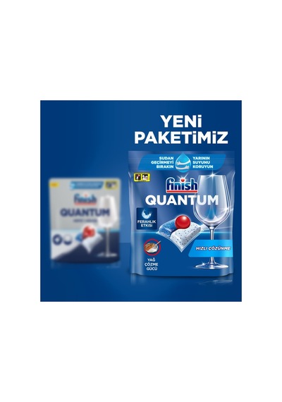 Quantum 400 Kapsül Bulaşık Makinesi Deterjanı Tableti 5 X 80 Kapsül