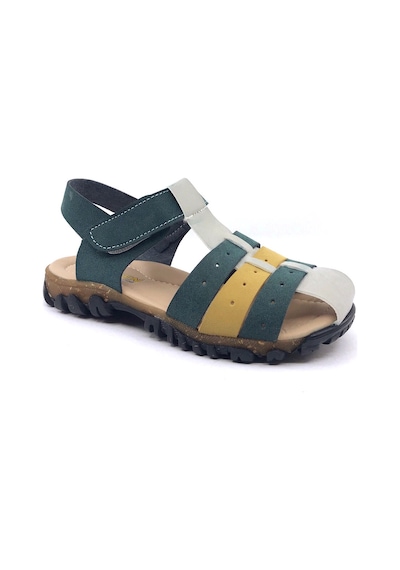 Arzen 4006 Kafesli Erkek Çocuk Sandalet Ayakkabı 001
