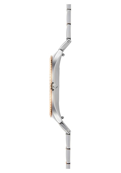 Obaku Denmark V292lxzwsh Quartz Çelik Rose/gri Sedef Kadran 31 Mm Kadın Kol Saati Gri