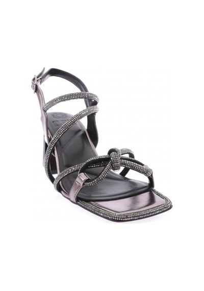 Dgn 615-23y Kadin Silver Taş Fiyonklu Kristal Taşli Topuklu Sandalet 615-1922-R13855 Platin Dgn 615-23y Kadin Silver Taş Fiyonklu Kristal Taşli Topuklu Sandalet 615-1922-R13855 Platin