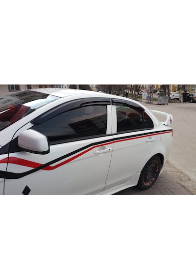 Mitsubishi Lancer Mügen Cam Rüzgarlığı 2008-2015 Arası 4 Lü Set N11.24559
