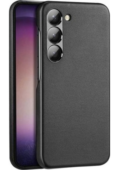 Coofbe Pu Deri Parmak İzi Bırakmaz Samsung Galaxy Uyumlu S23 Kılıf Zarif Tasarım Tam Koruma