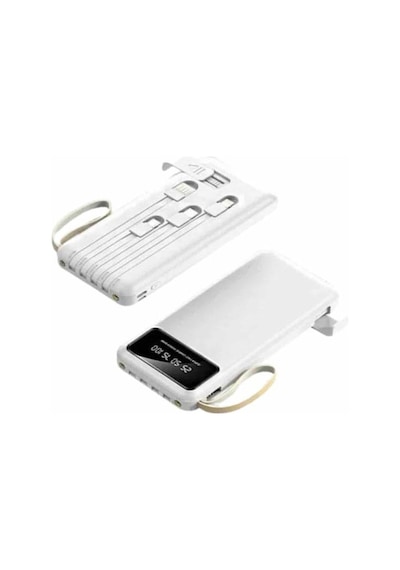 Powerbank 20.000 Mah Hızlı Şarj Özellikli Tnabilir Semeglbl - 81 Usb Girişli Çok Renkli