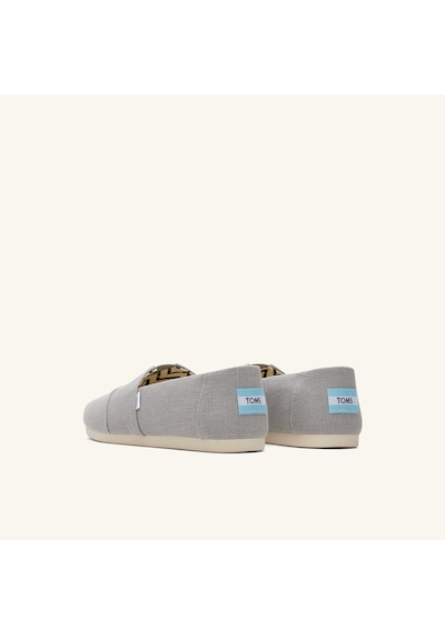 10020786 Drizzle Grey Espadril Erkek 10020785 10020786 10020787 Toms Alpargata Classıc