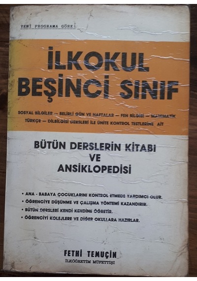 5.Sınıf Tüm Dersler 1985 Li Yıllar Baskısı