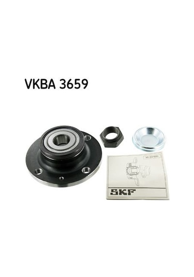 Skf Vkba3659 Arka Teker Poryası Komple Abs Li Peugeot P206- p206 Cc- p206 Sw- p1007 02 Cıtroen C2- c3 02 4 Bijon 3326.64- 3748.76- 3748.79