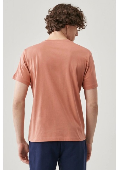 Lightweight Ss Small Logo Pembe Erkek Kısa Kol T-shirt