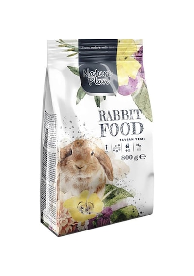Nature Plan Tavşan Yemi Karışım 800 gr