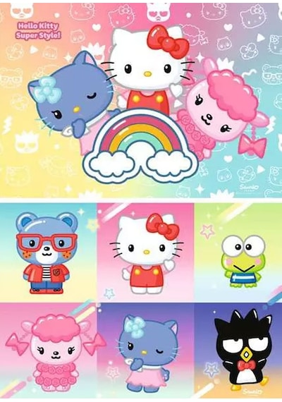 Ravensburger Çocuk Puzzle 2x24 Parça Hello Kitty Rpk120010340