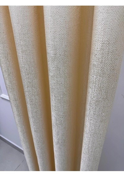 Nivemeshome Nevra V-401 Gold 1/3 Sık Pileli Fon Perde Apm
