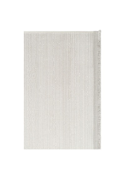 Eko Halı Pera 02 L.beige Akrilik Yıkanabilir Kaymaz Tabanlı Modern Halı Bej