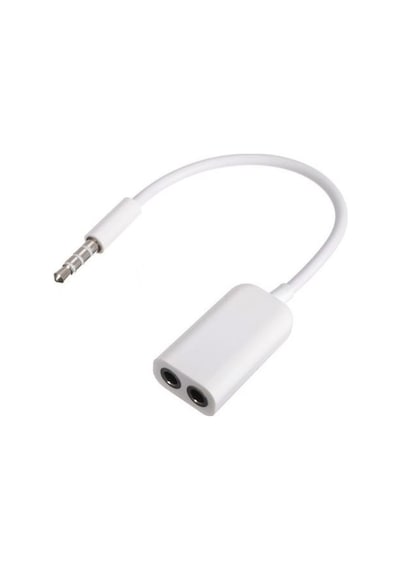 Telefon Laptop PC 3.5 mm Kulaklık Çoklayıcı Çevirici Dönüştürücü