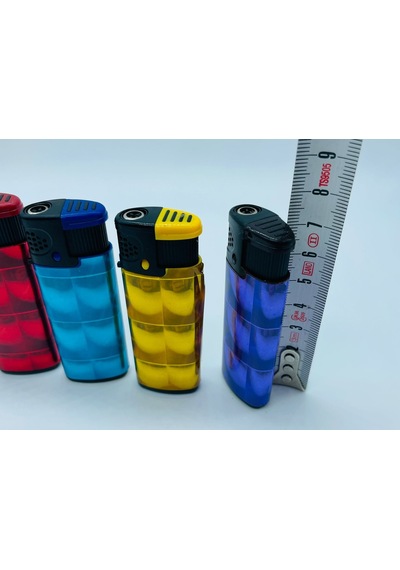 Fosforlu Pürmüzlü Plastik Çakmak 5 Adet 7 CM