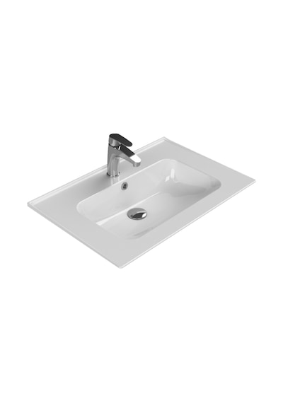 Cerastyle Turkuaz Blue Etajerli Lavabo 70*47CM