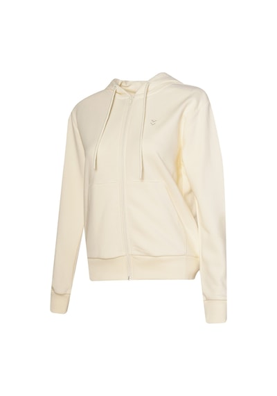 Hummel Pulse Female Fermuarlı Hoodıe 922422-9157 Ekru