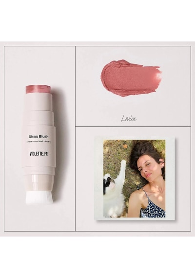 Violette Fr Bisou Blush Krem Allık Ve Fırça Louise 7 G
