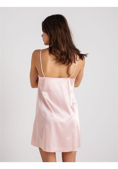 Magic Form 7270 Askılı Saten Gecelik - Prenses Pembe Pembe