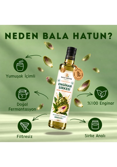 Bala Hatun Enginar Sirkesi 500ml